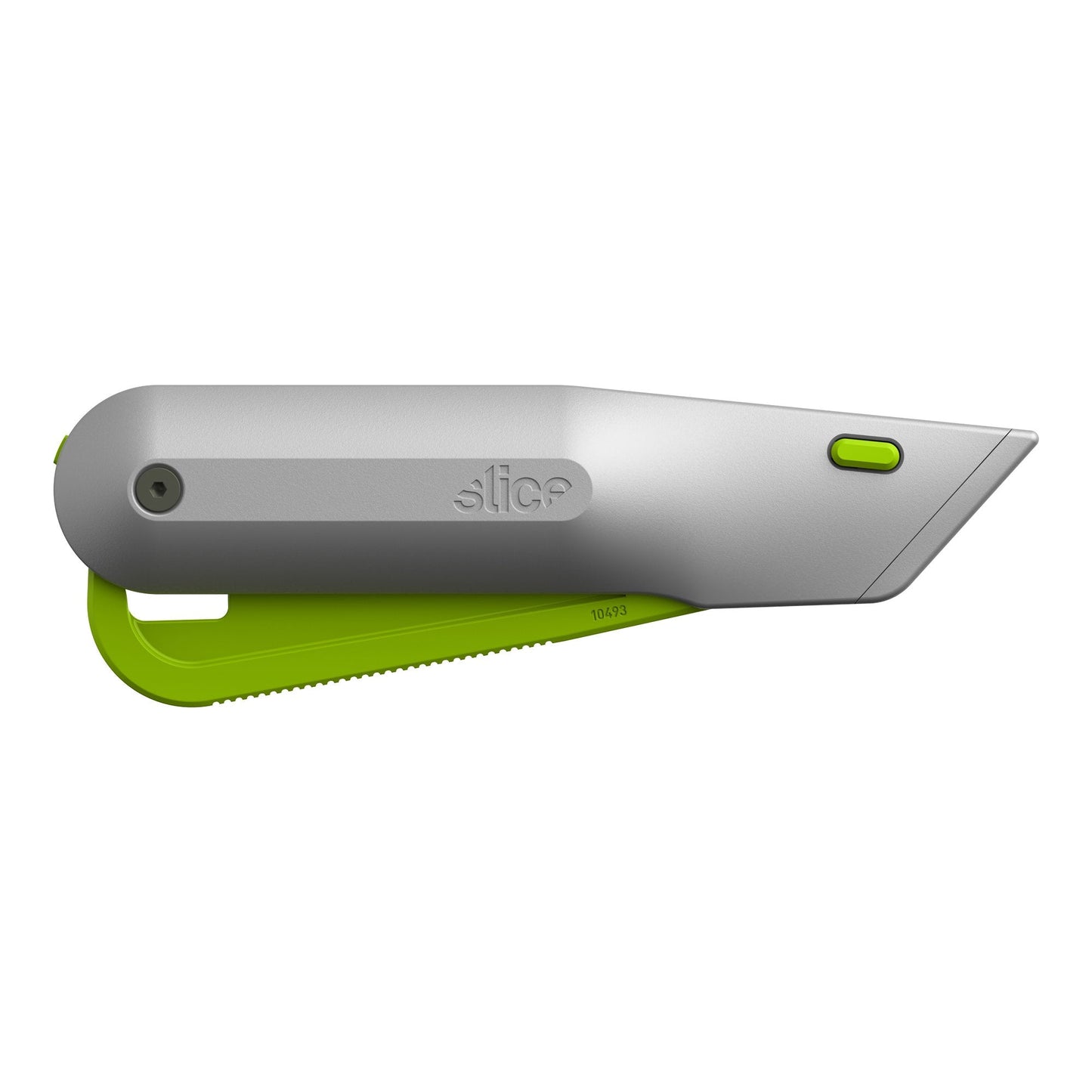 Auto-Retractable Metal Squeeze Knife