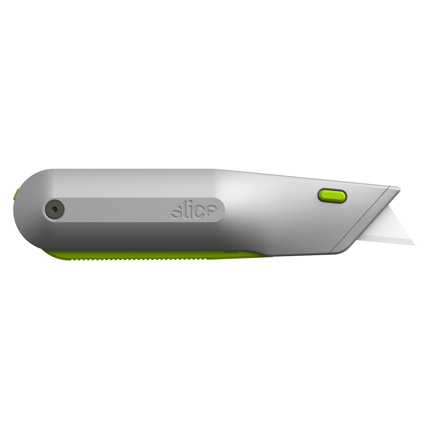 Auto-Retractable Metal Squeeze Knife