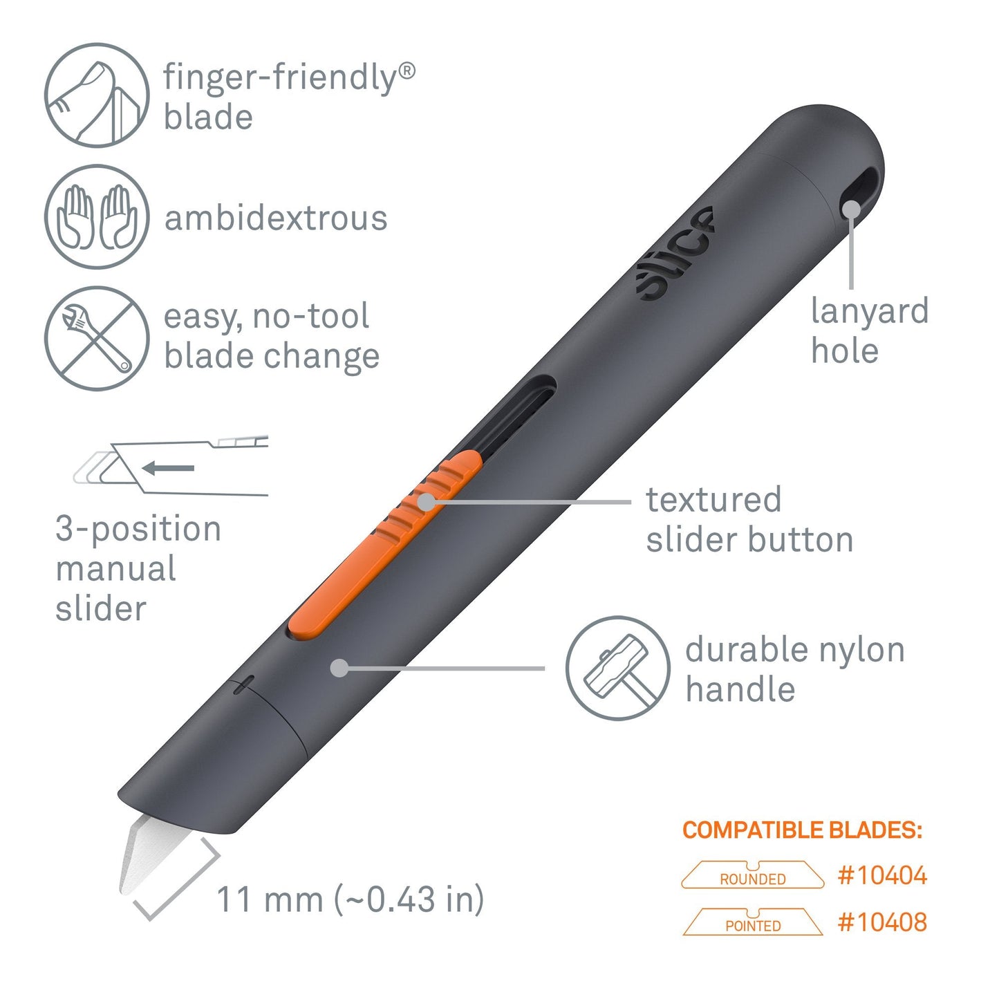 Polohovatelný pen cutter
